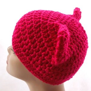 Cat Ears Hat Pattern Crochet Hat Pattern Cat Hat Crochet - Etsy