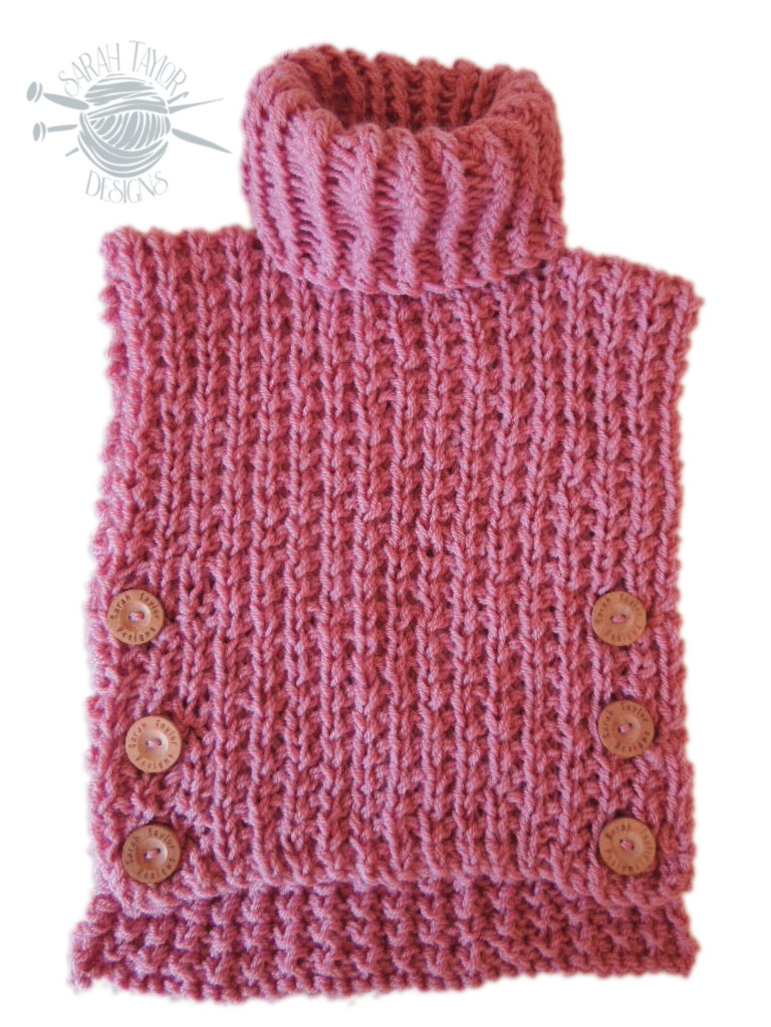 Knitting PATTERN Dunedin High Low Pullover Easy Project Etsy