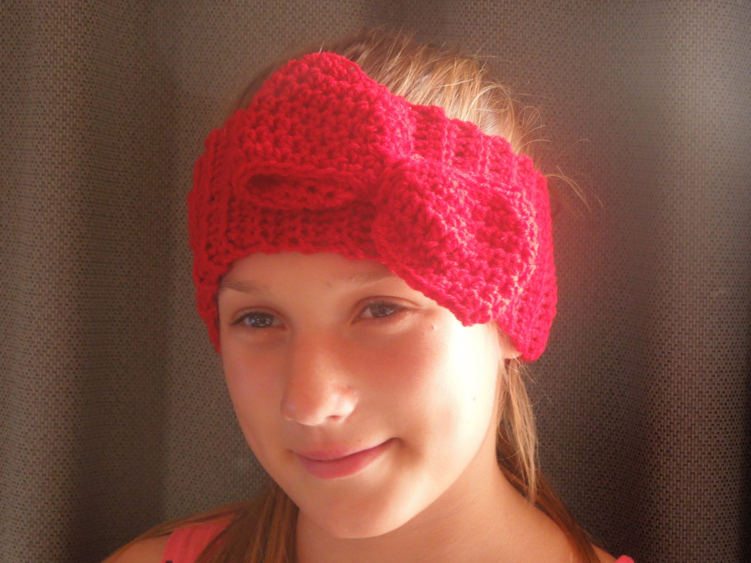Crochet PATTERN Bow Headband Quick and Easy Project Etsy