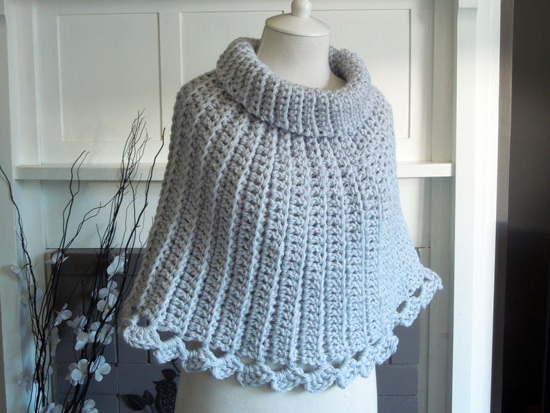 CROCHET PATTERN Capelet Easy To Make image 4