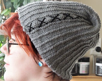 KNITTING PATTERN - Slouchy Beanie Hat