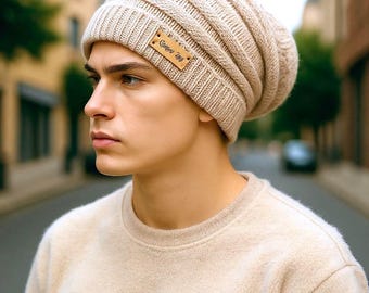 Wzór na czapkę hipsterską: luźny styl (wzór w formacie PDF)