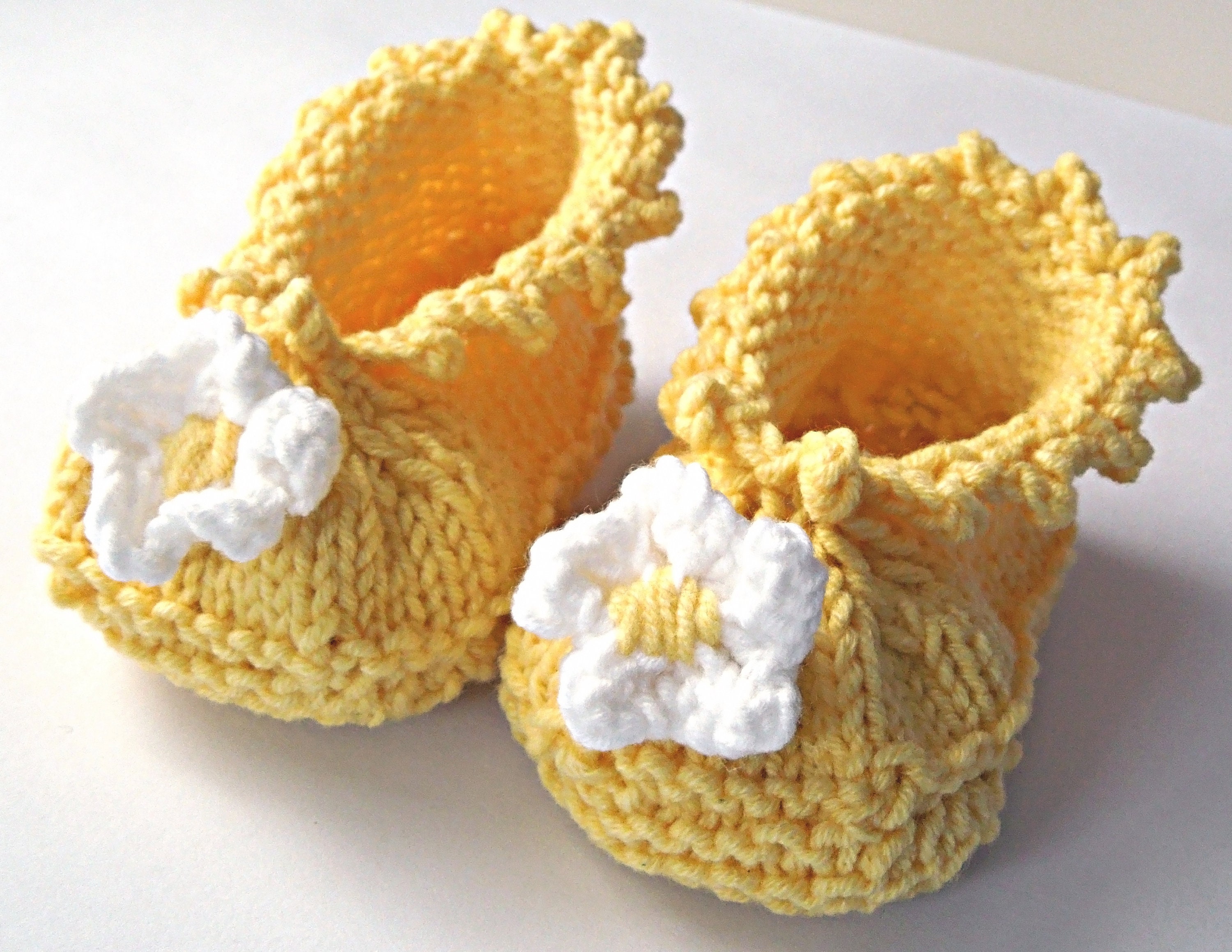Baby Booties Knitting Pattern Baby Girl Shoes Baby Shoes Etsy
