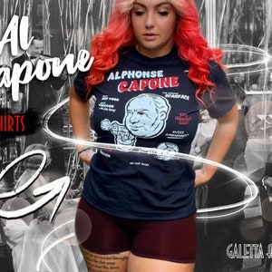 Capone, Unisex T-Shirt/Sweatshirt, gift for dad, gangster, vintage, mens fashion, Al Capone