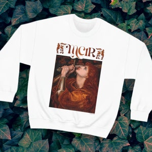 Redhead Heavy Blend Crewneck Sweatshirt, Redhead Gift For Girlfriend, Irish Pride, Ginger Lover, Redhead Gene Shirt, Classical Art Design