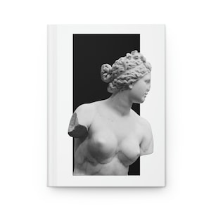 Goddess Aphrodite, Hardcover Journal Matte, Greek Style, Classical Art, Office Accessories, Gift For Wife