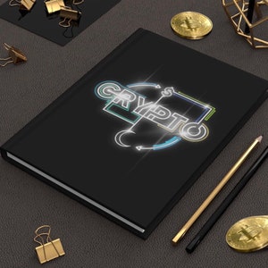 Crypto Tracker, Hardcover Journal, Matte