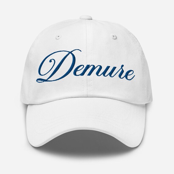 Demure Classic Dad Hat, Girlfriend Hat, Demure Hat, Gift for  display picture 1