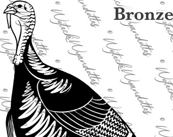 Exhibition Turkey Vinyl Decal - Multiple Varieties!