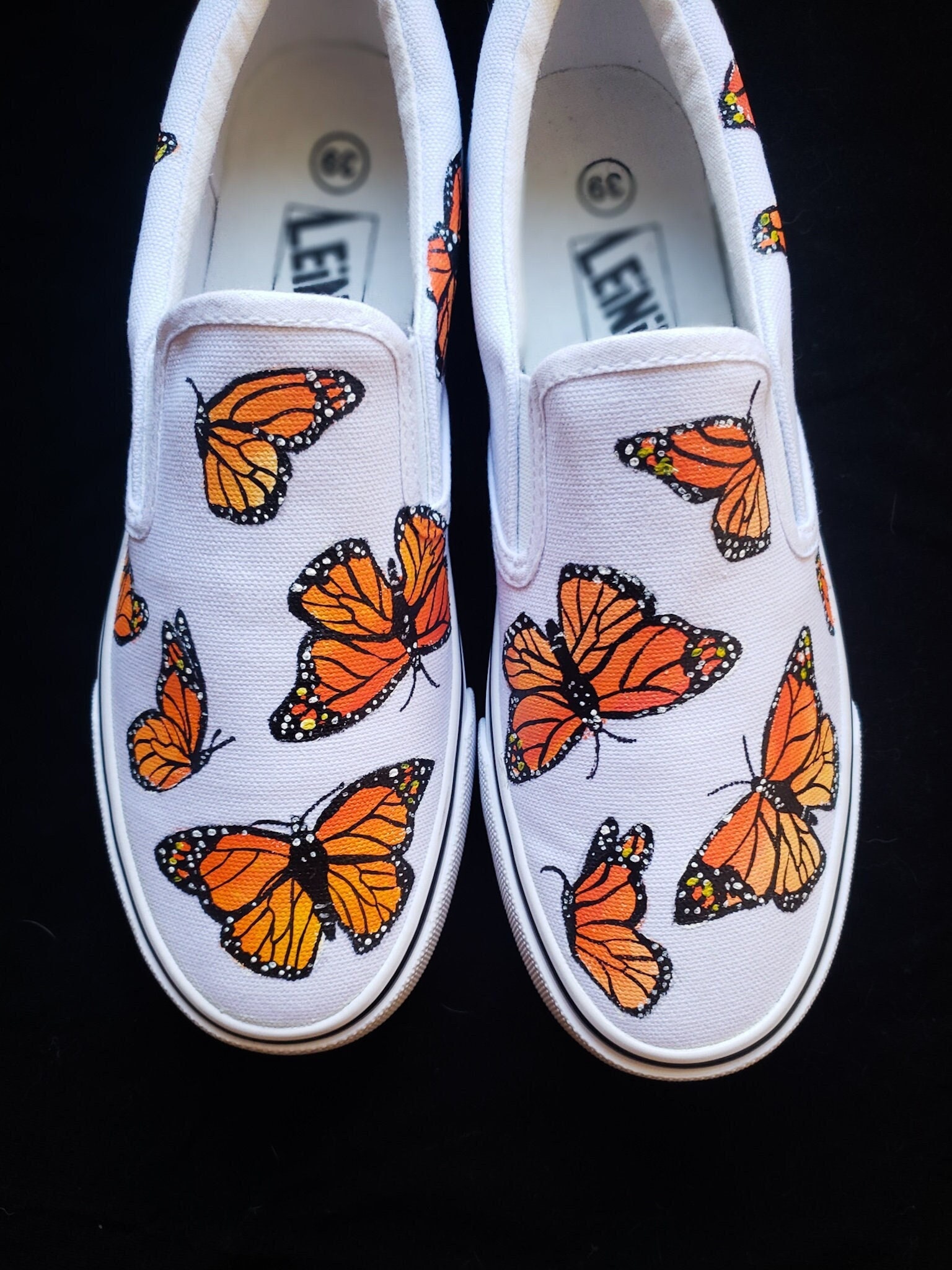 Monarch clearance butterfly sneakers