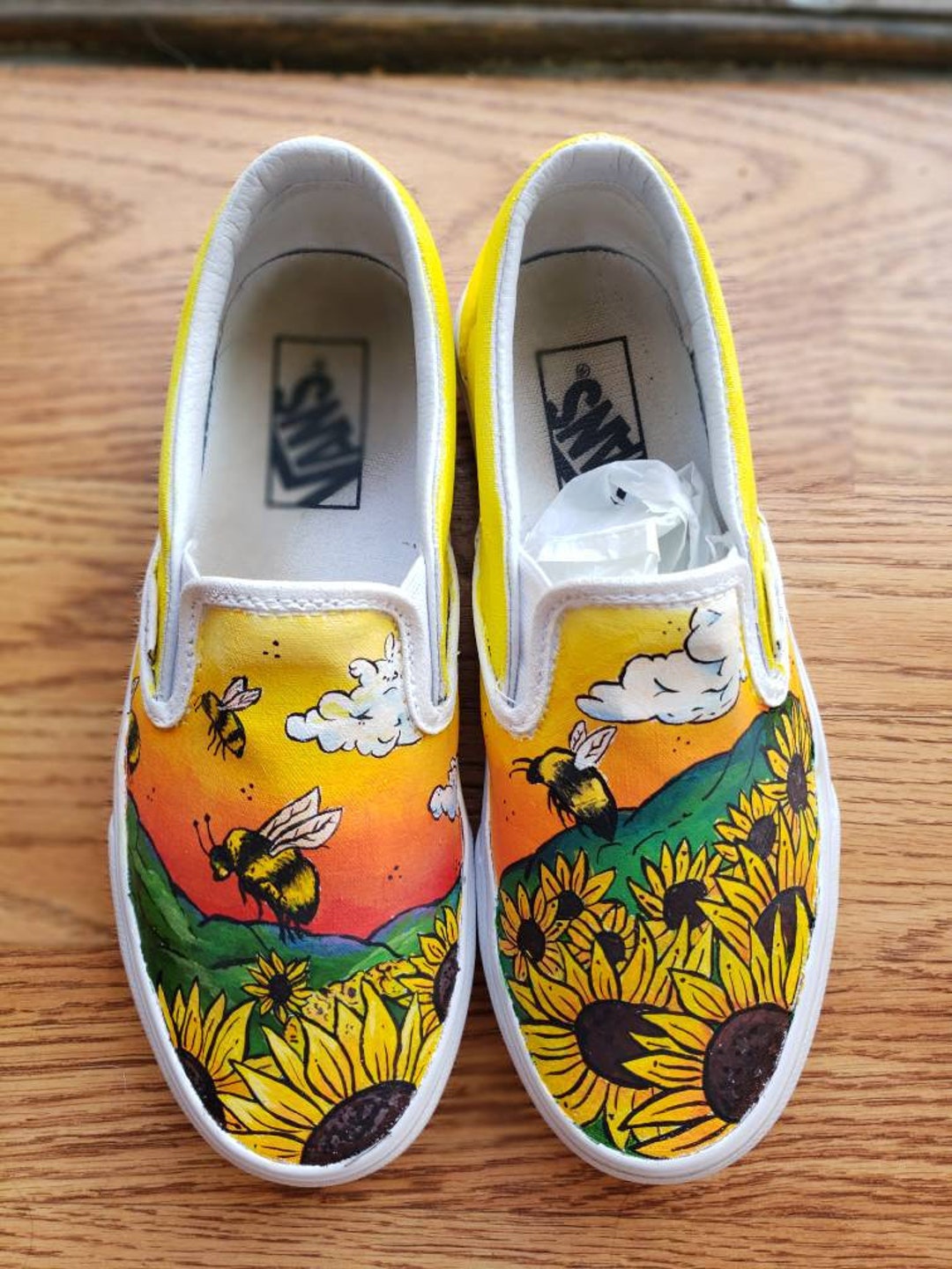 Tyler the Creator Flower Boy Album Art Hand-painted Shoes - Etsy