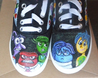 Inside Out | Kids Hand-Painted Shoes