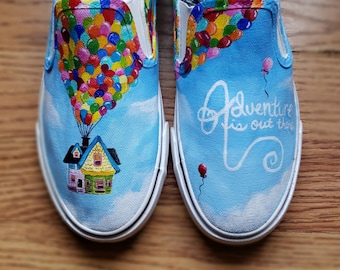 UP! | Hand-Painted Shoes
