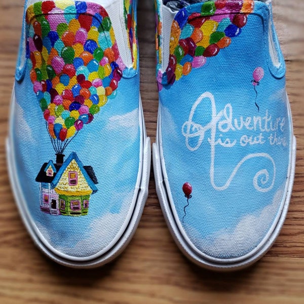 UP! | Hand-Painted Shoes