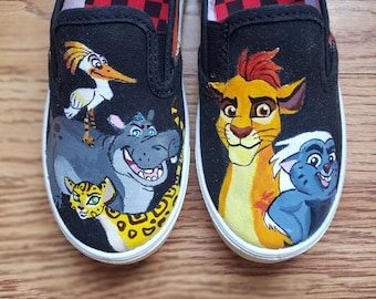 Lion Guard | Hand-Painted Shoes