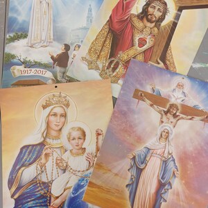 4 calendriers religieux 2014, 2017, 2018 et 2019 de l'ordre du magnificat la mère de Dieu