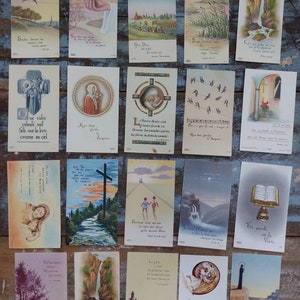 20 Catholic prayer cards