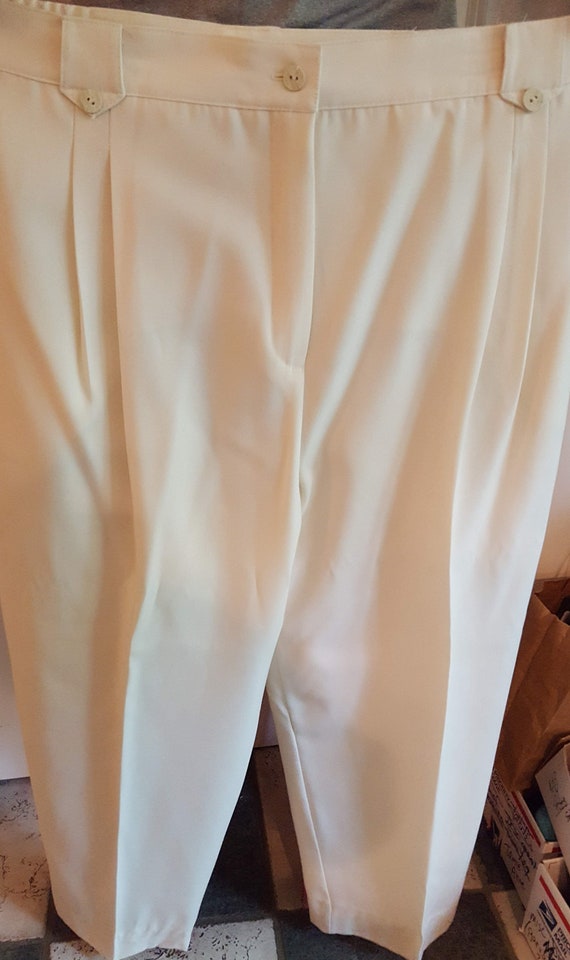 Cream-Colored Slacks - image 1