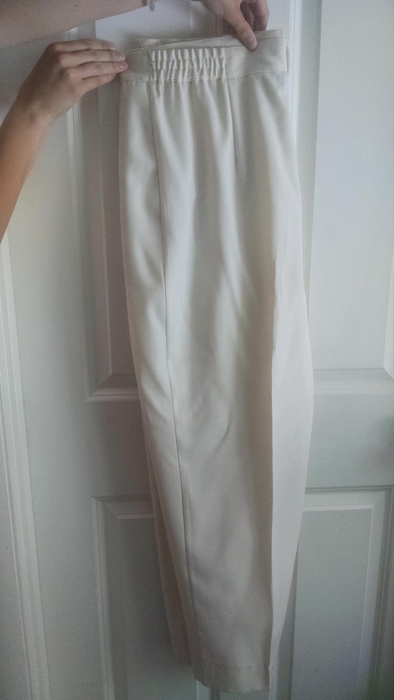 Cream-Colored Slacks - image 3