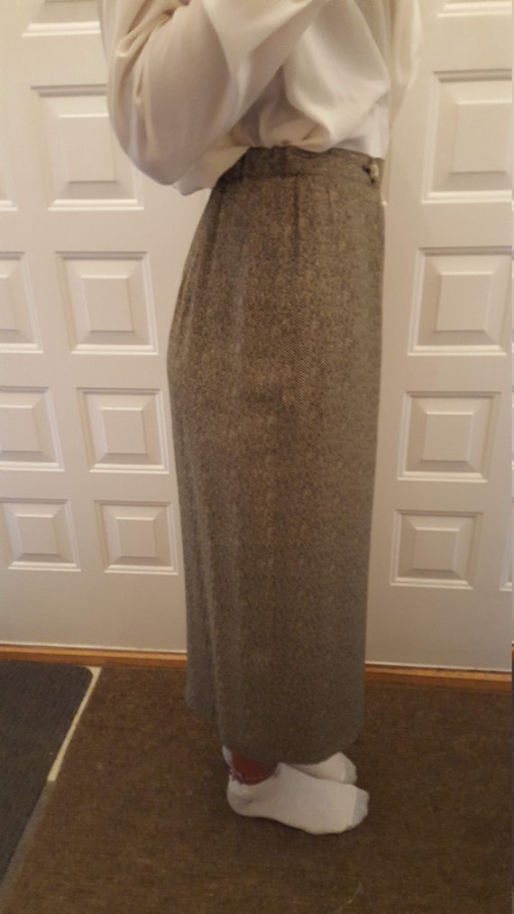 Two Piece Herringbone Suit - image 6