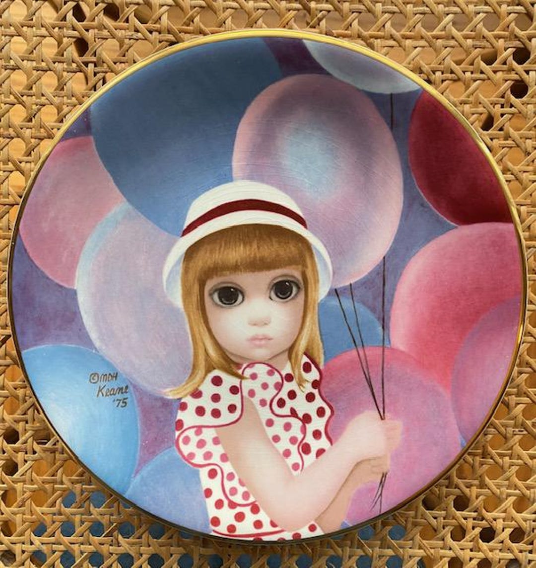 Vintage 70's 1976 MDH Margaret Keane the First Limited Edition the