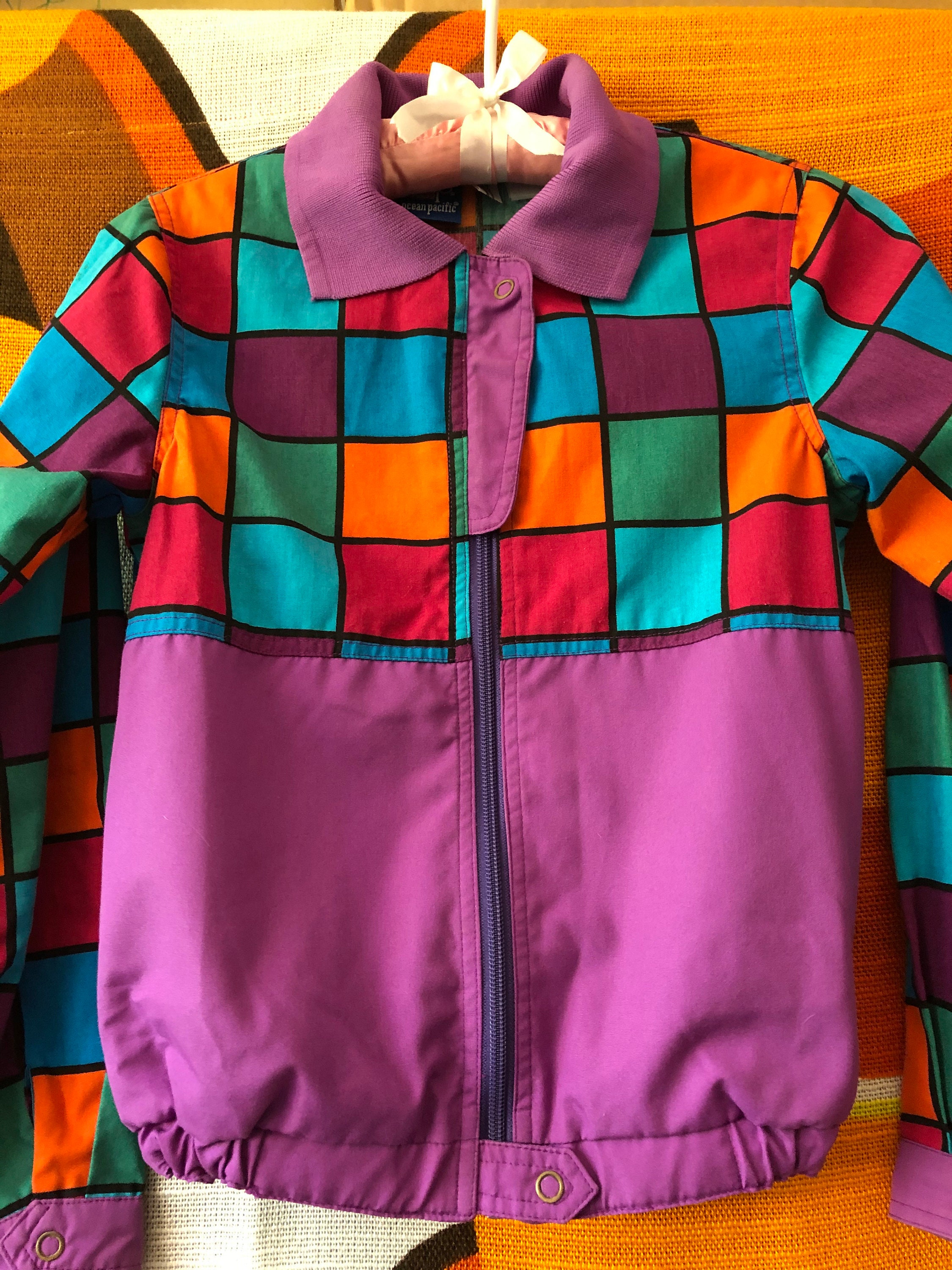 Vintage 70's 80's Ocean Pacific Jacket OP Surfing Skateboard