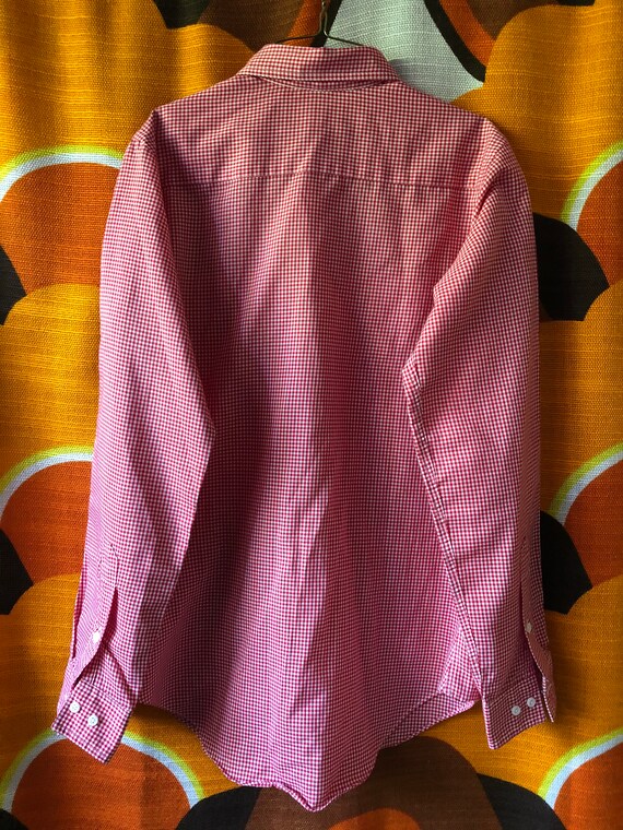 Vintage 70's 80's The Peddler Boys Red Gingham Ch… - image 4