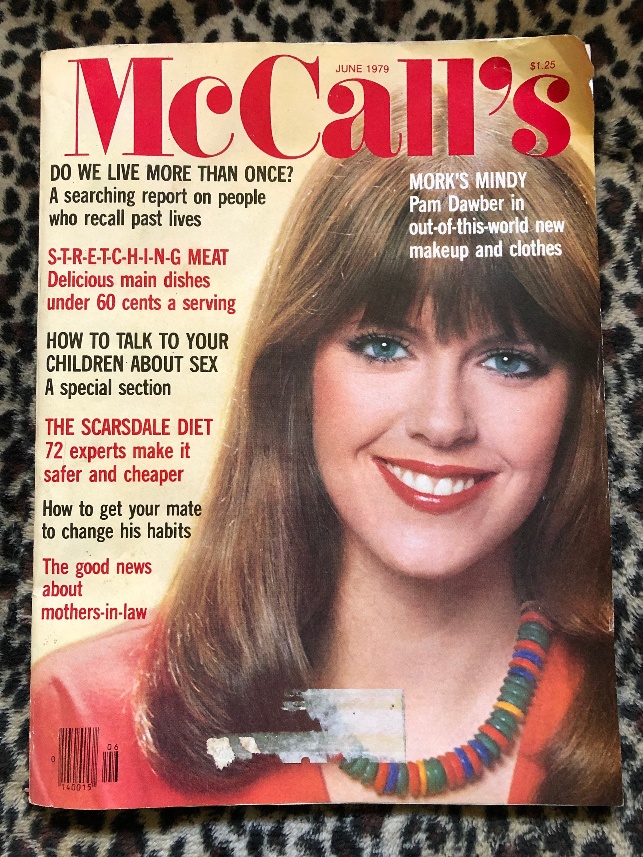 Vintage 70's Magazine June 1979 Mccall's Pam Dawber Mork & Mindy Retro ...