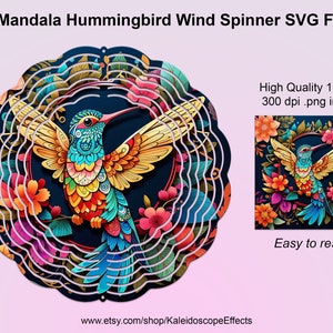 Hummingbird Mandala Suncatcher Ornament for Glowforge or Laser Cutter SVG,  Animal Mandala Sun Catcher Svg, Bird Ornament, Lasercut File Svg -   Israel