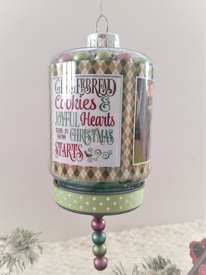 Dollar Tree Mason Jar Ornament Photo Template Argyle Pattern .png Etsy