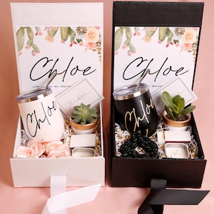 Bridesmaid Gifts, Personalized Maid of Honor Proposal Box Gift Set, Will You Be My Bridesmaid Proposal, Custom Gift Box