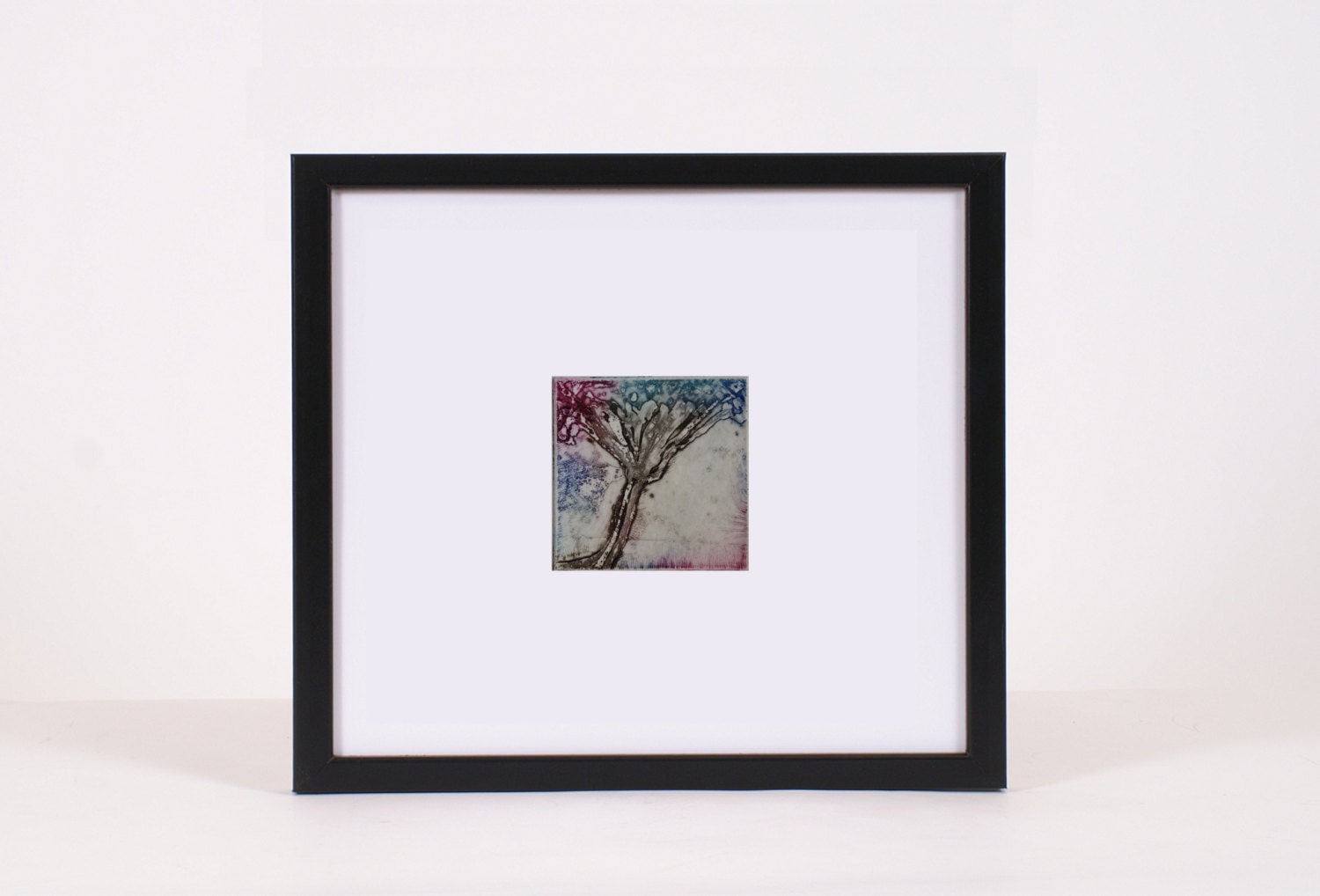 Abstract Art Prints Small Wall Art Original Etching Home Decor Etsy