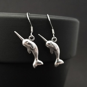 Narwhal Earrings - Etsy