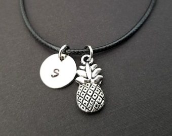 Pineapple Bracelet - Pineapple Charm Bracelet - Fruit Bracelet - Pineapple Jewelry - Food Jewelry - Best Friend Gift - Gift Under 10