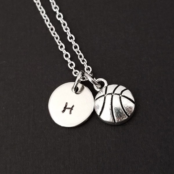 Basketball Necklace Etsy
