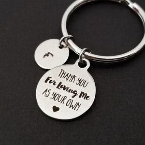 Stepmother Keychain - Stepmom Keychain - Custom Gift - Gift for Mom - Stepdaughter Keychain - Sister Keychain - Gift for Sister Mmom