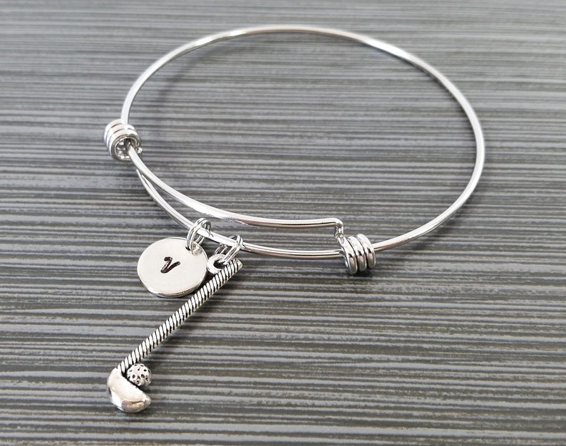 Golf Club Bracelet Expandable Bangle Golf Charm Bracelet Etsy