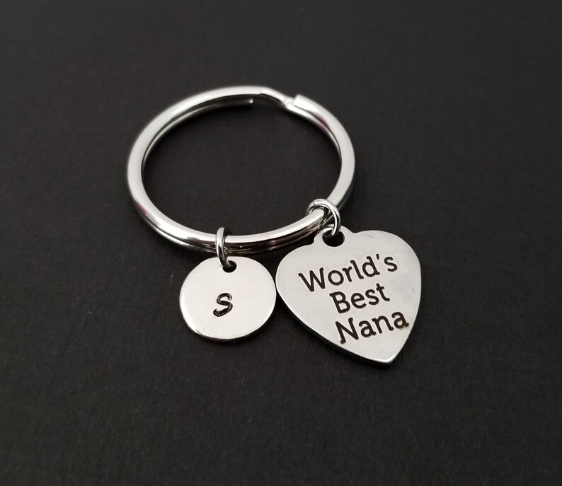 World's Best Nana Keychain Gift for Grandma Custom Etsy