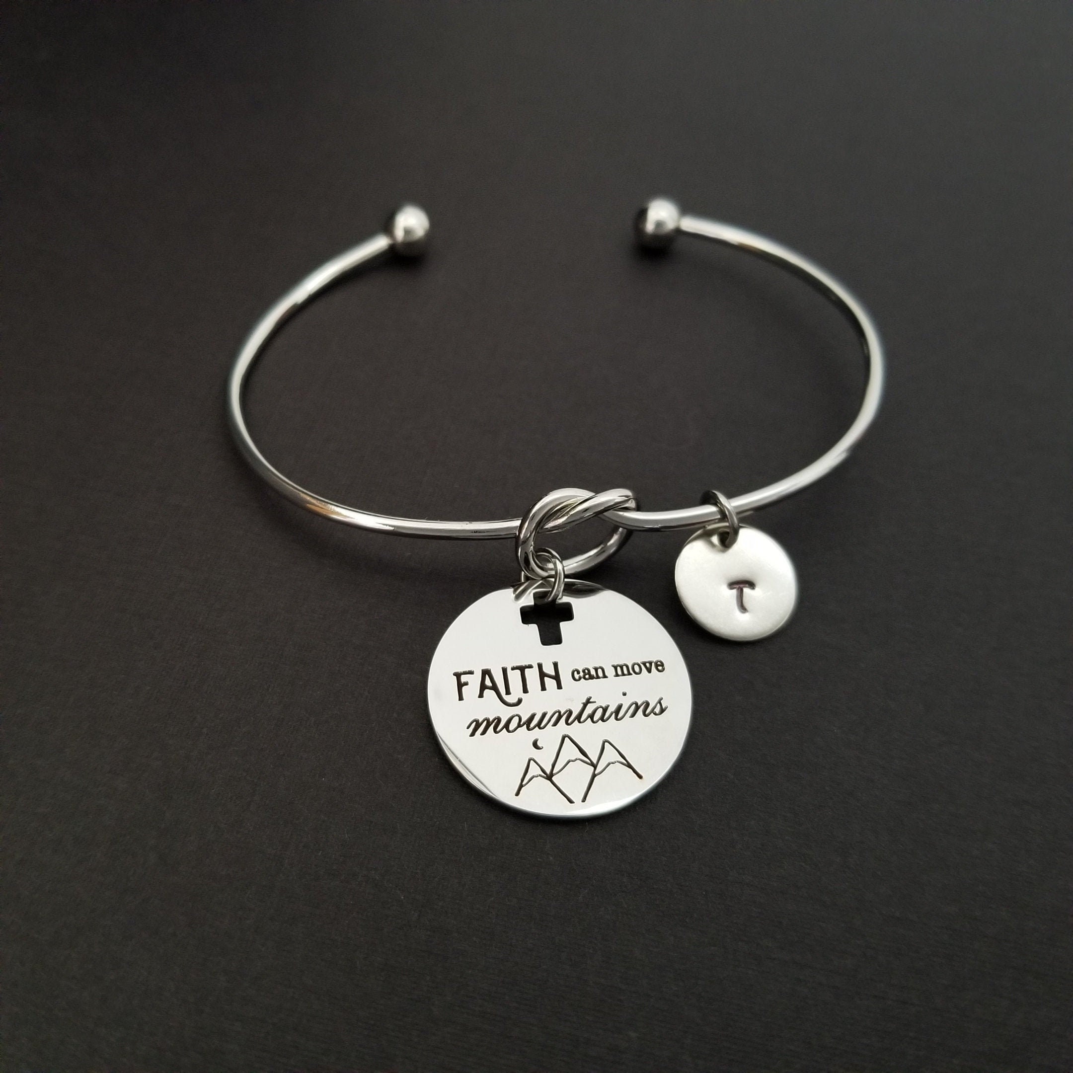 Faith can move mountains best sale bracelet