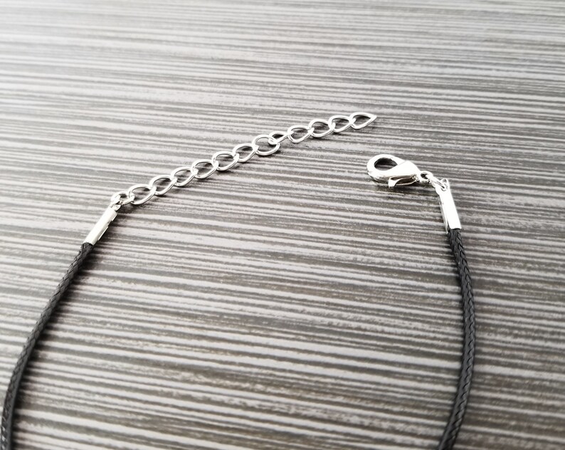 Memorial Bangle Bereavement Gift Always on My Mind Bracelet Black Bracelet Forever in my Heart Cord Charm Bracelet Cord Bracelet