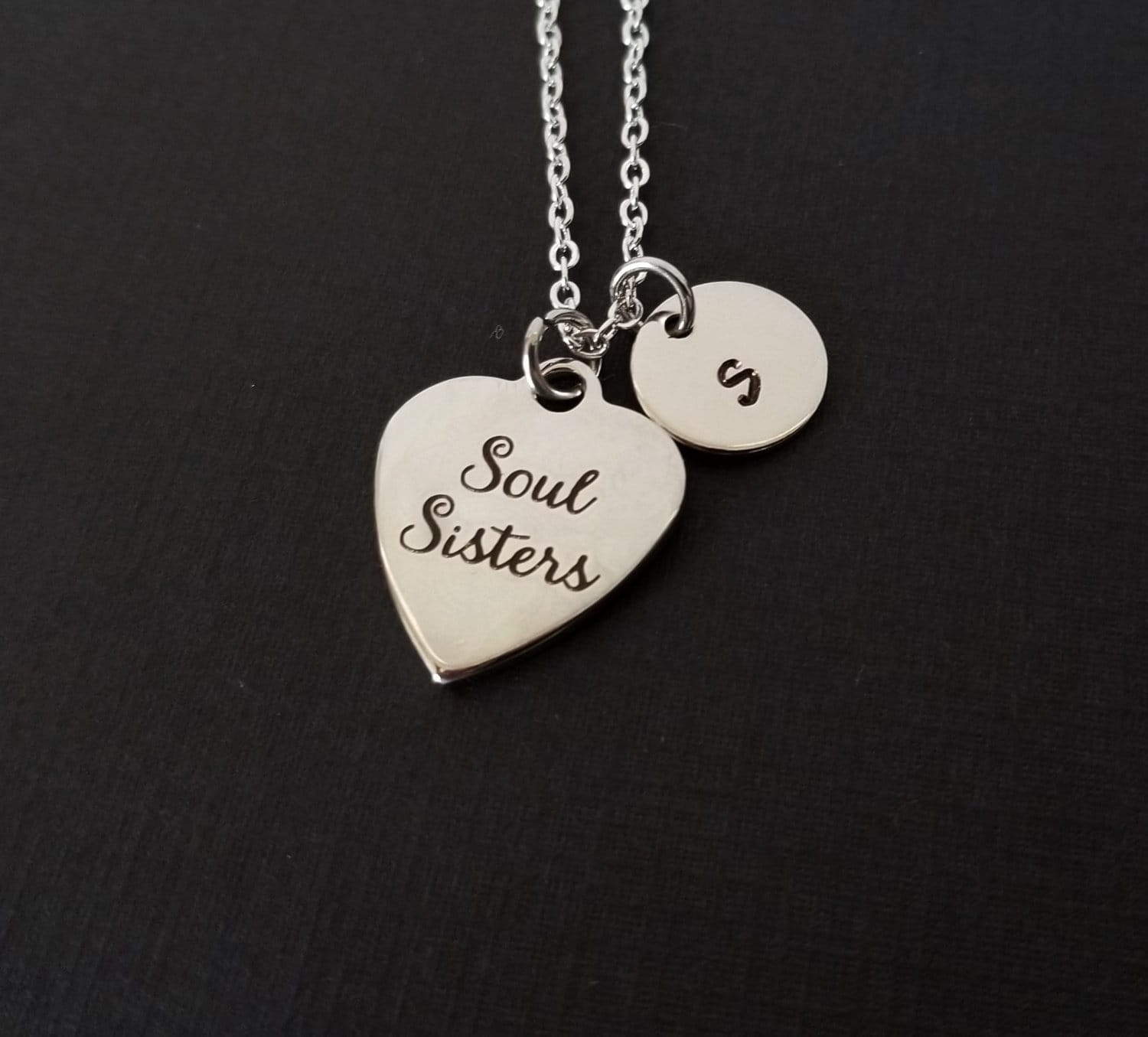 Soul Sister Necklace Soul Sister Charm Necklace Personalized