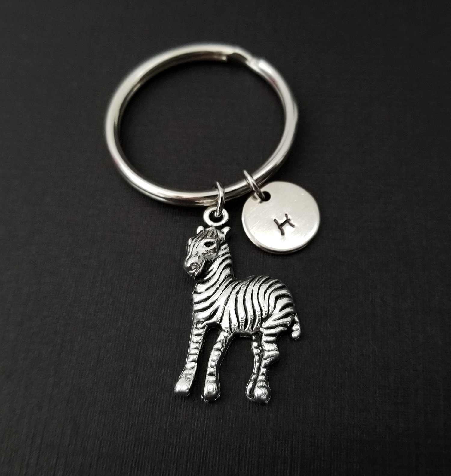 Zebra Bag Charm - Etsy