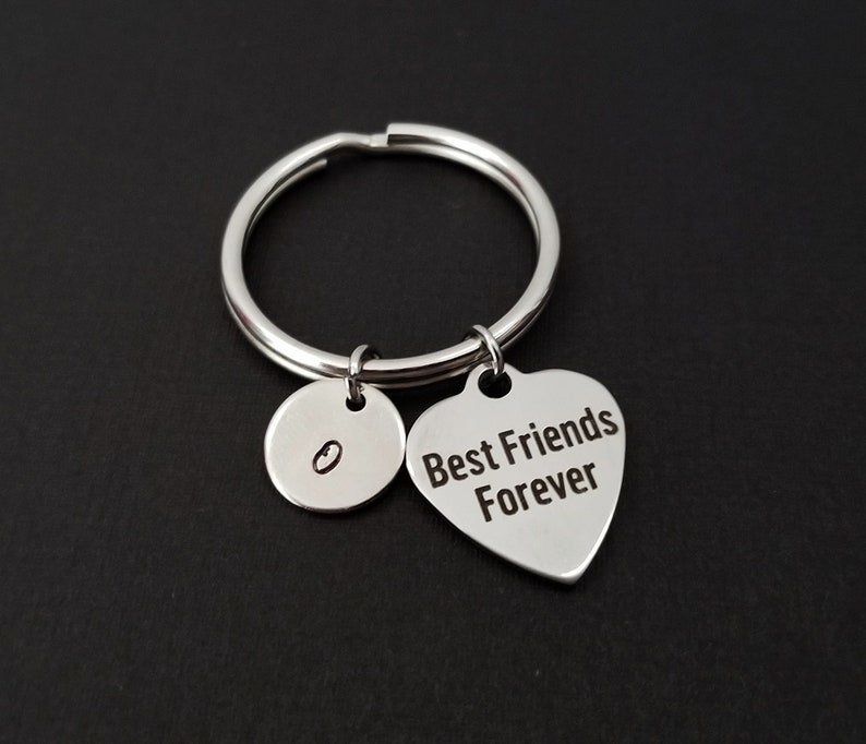 Best Friends Forever Keychain Gift for Bestie Custom Gift Etsy
