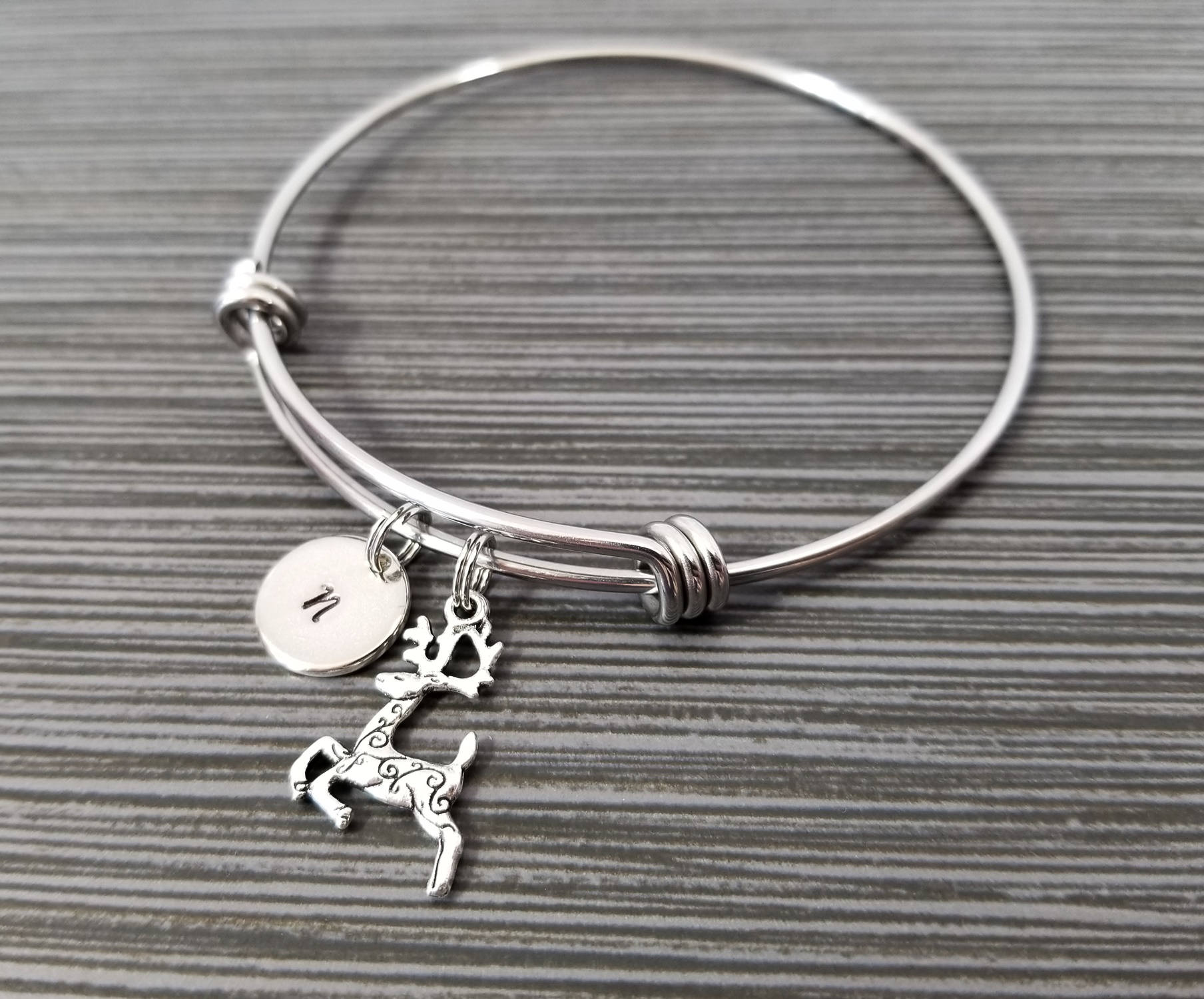 BRASS REINDEER BRACELET