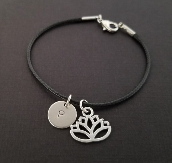 Lotus charm hotsell bracelet