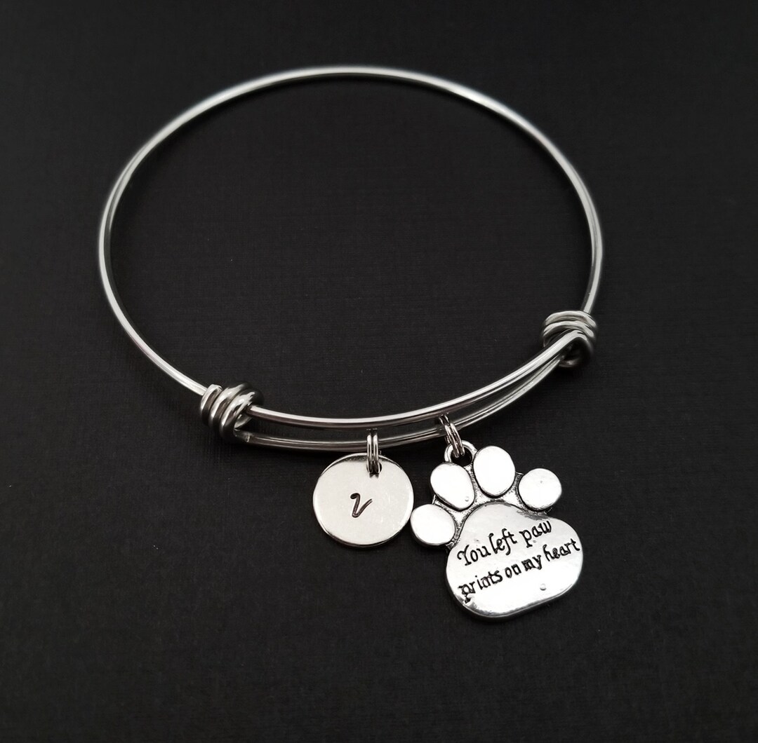 Remembrance Bracelet Pet Memorial Bangle Memory Bracelet Pet Loss