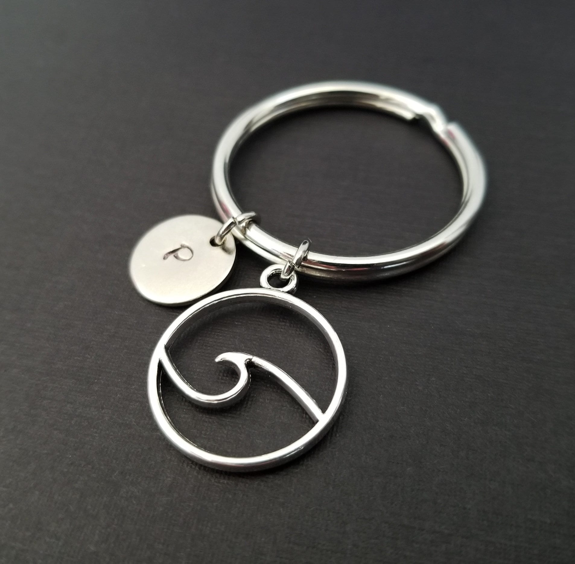Wave keychain cheap