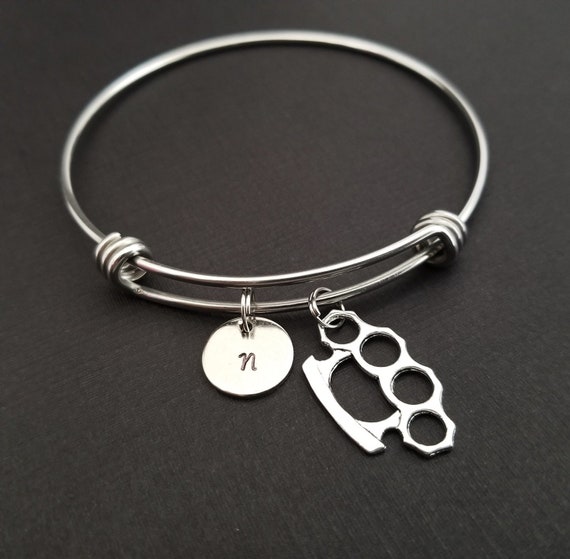 Brass knuckle bracelet hotsell