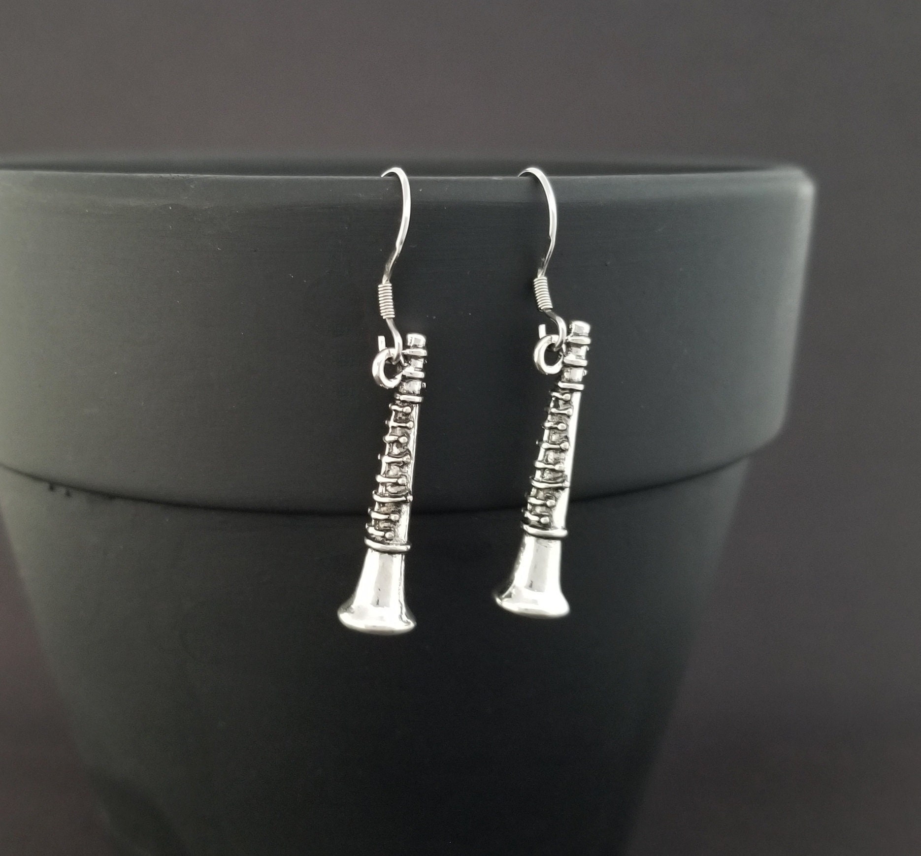 Clarinet earrings shop