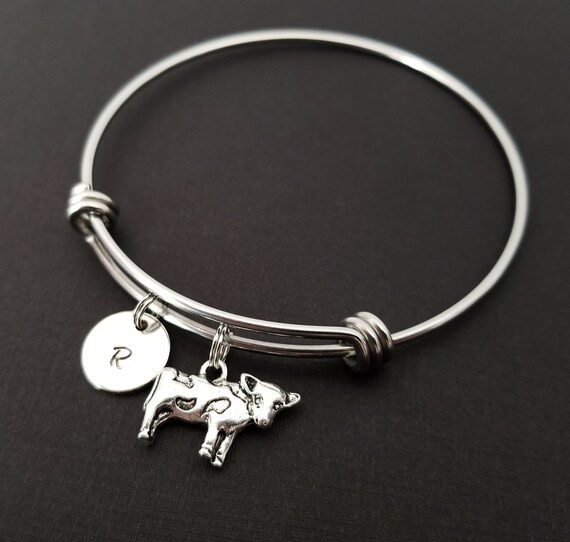 cow bracelet charm